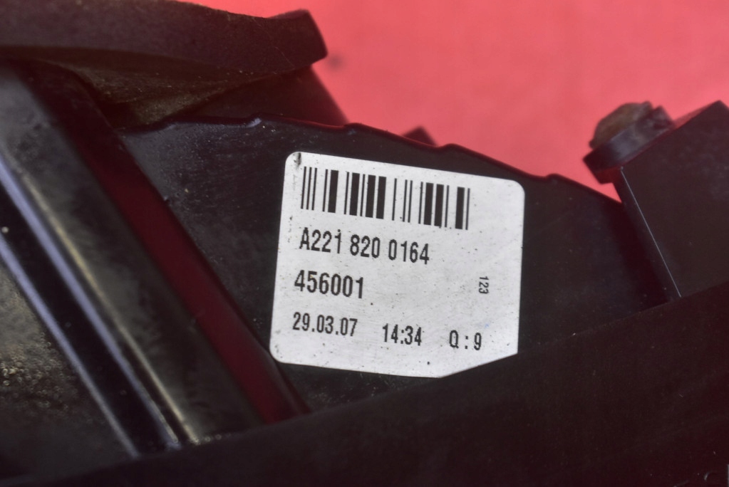 фото №7, Лампа ліва задня задня a2218200164 mercedes s-klasa w221 05-09