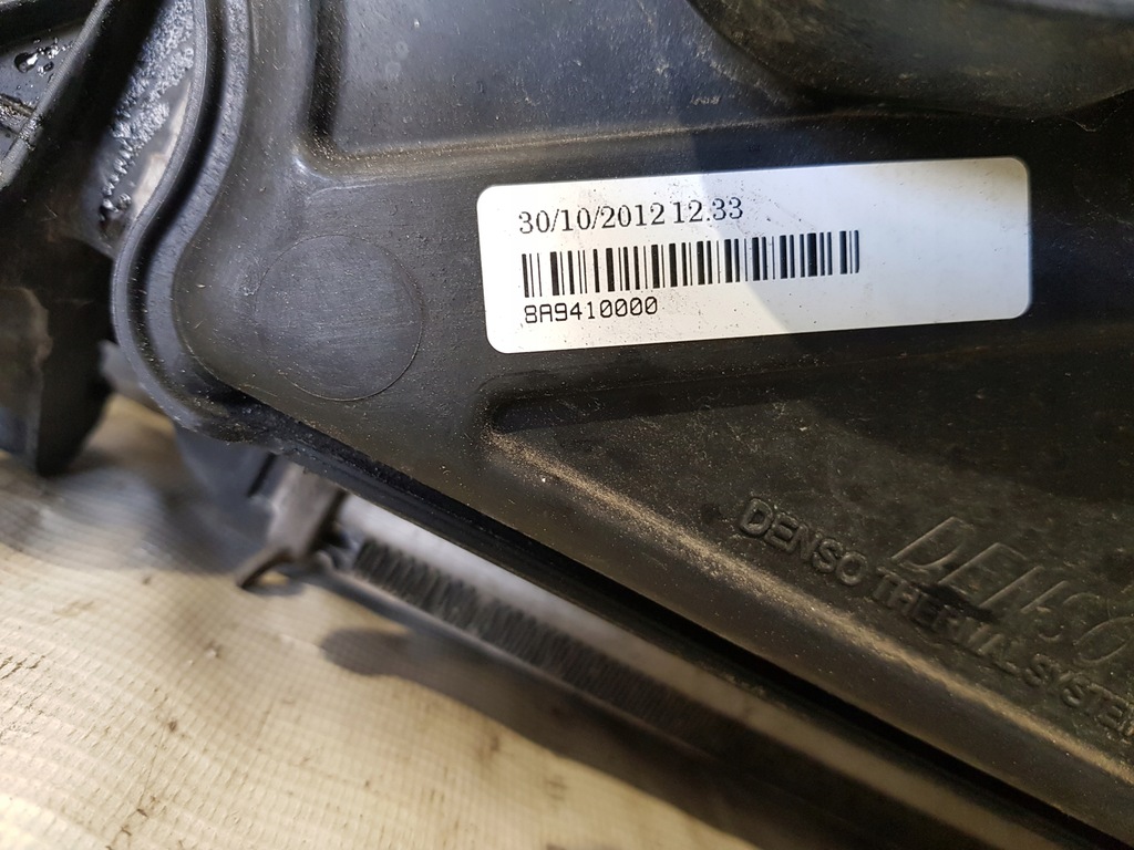 фото №9, Комплект радіатор 8a9410000 fiat 500l eu 1.3 m-jet