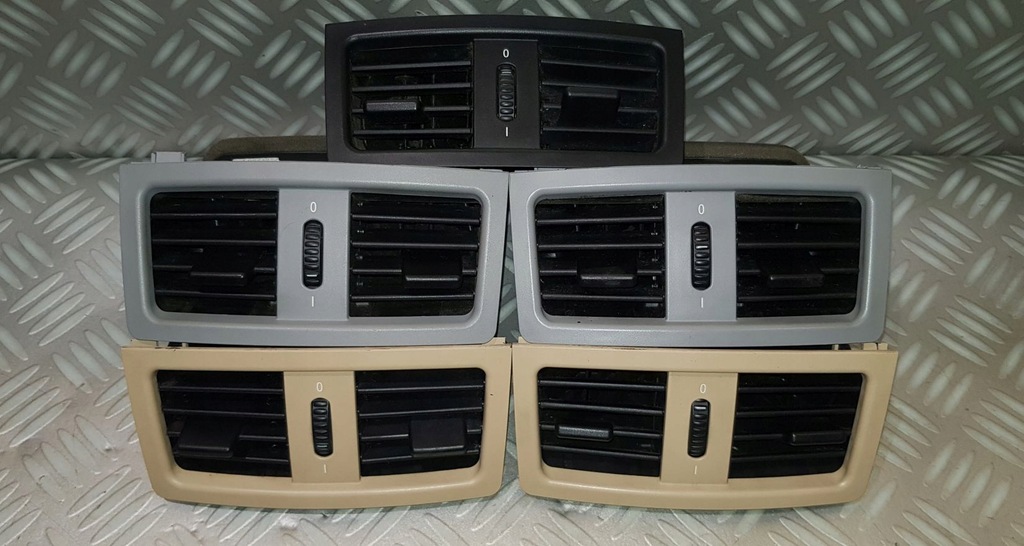 фото №10, Bmw 5 e60 e61 решітка обдув задня задня повітропровід сіра grau 6932026 6932023