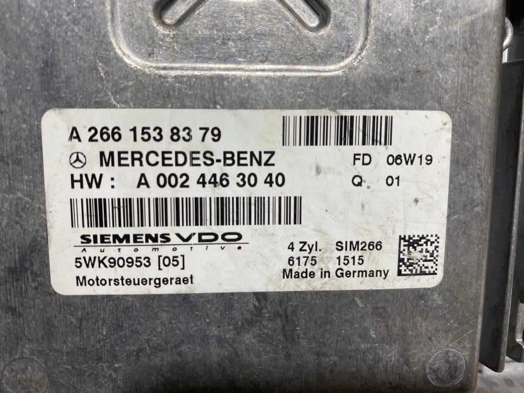 фото №7, Бортовой компьютер двигателя mercedes w169 w245 a0024463040