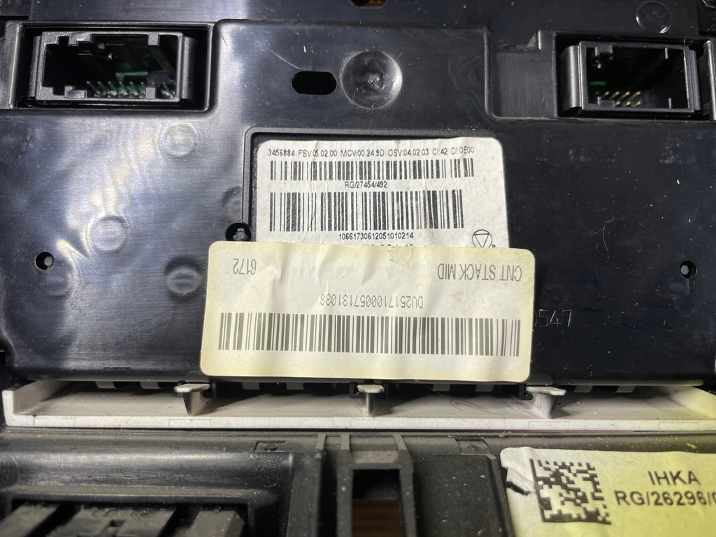 фото №4, Mini cooper r56 панель кондиционера 3456884