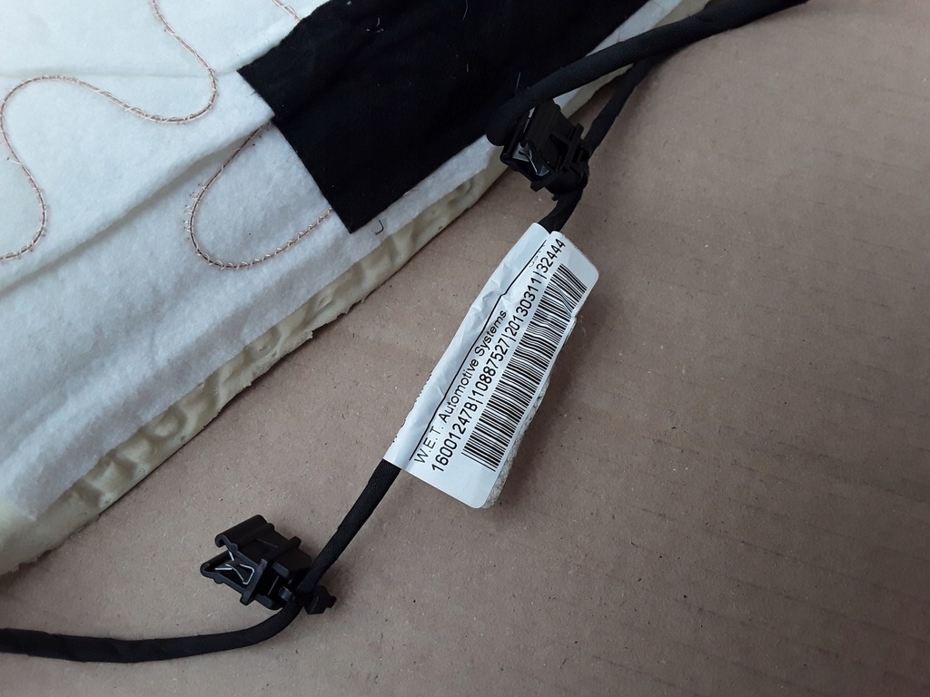 фото №13, Мат нагревательная сиденье спинка правое vw touran ii 1t0963557q 1t0963555j