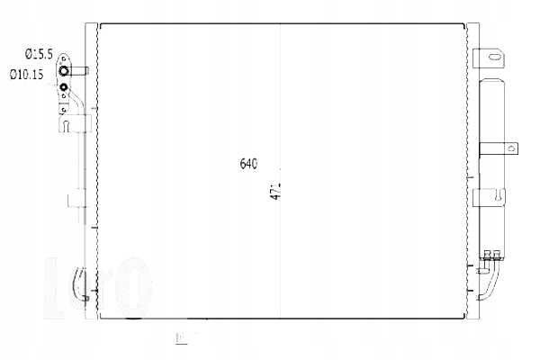 фото №2, Конденсатор кондиціонера discovery iii 04- abakus