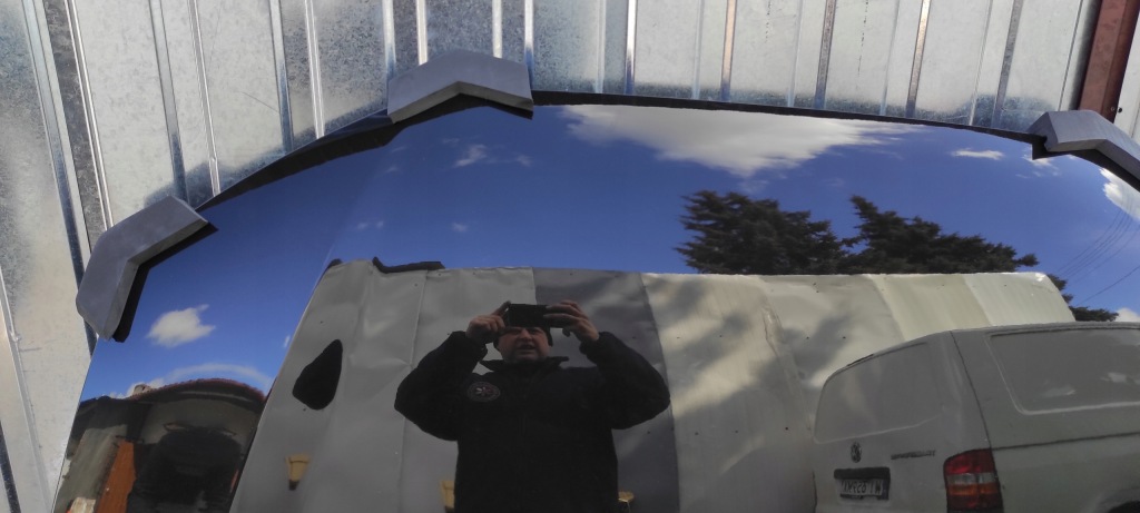 Audi a6 c7 капот крышка двигателя ly8x алюминиевая Недорого