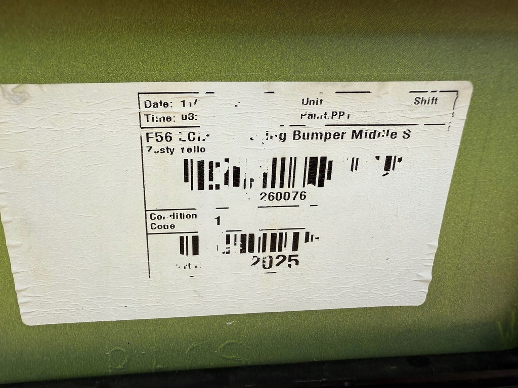 фото №9, Бампер mini cooper s f55 f56 lci lift orygionał ні клеєний