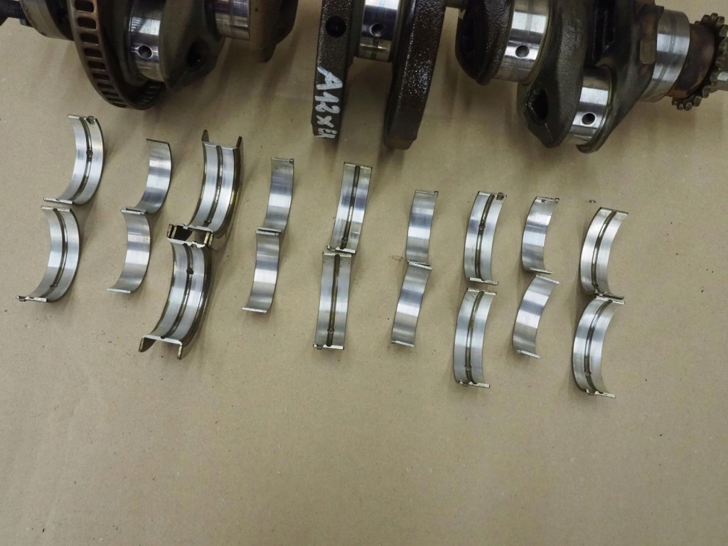 Opel corsa 1.2 16v a12xer 55561959 wał коленчатый с вкладышами Оригинал