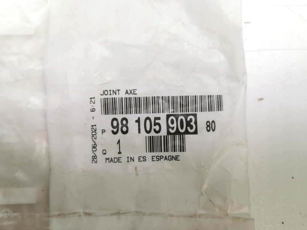 фото №7, Прокладка osi дворники задний citroen berlingo c3 c5 оригинальный номер 9810590380