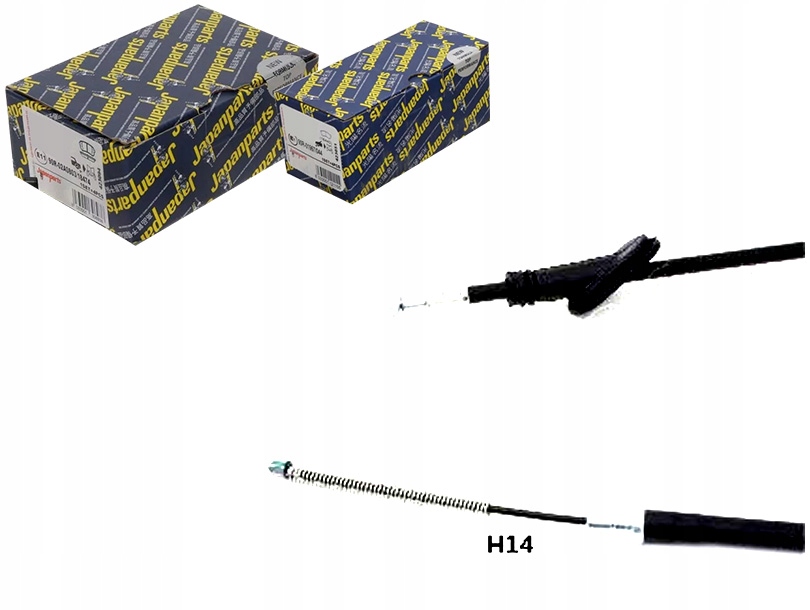 фото №4, Japanparts bc-h14 cięgło, гальмо стояночний