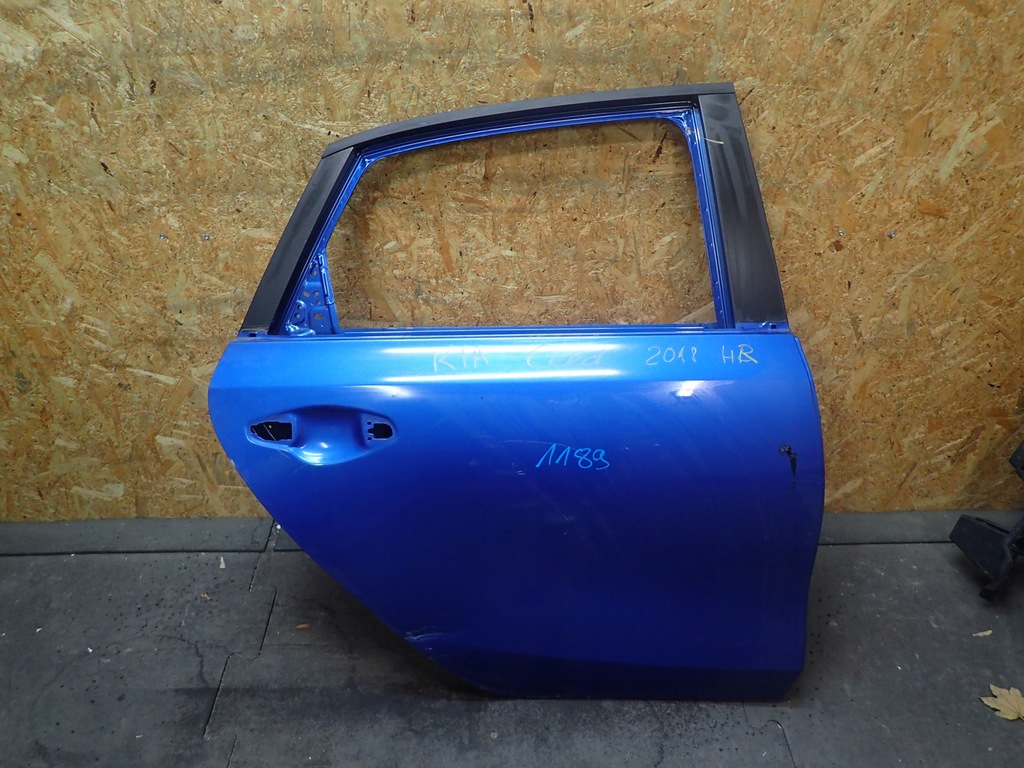 фото №1, Двері задня праве kia ceed iii 3 hb 17-