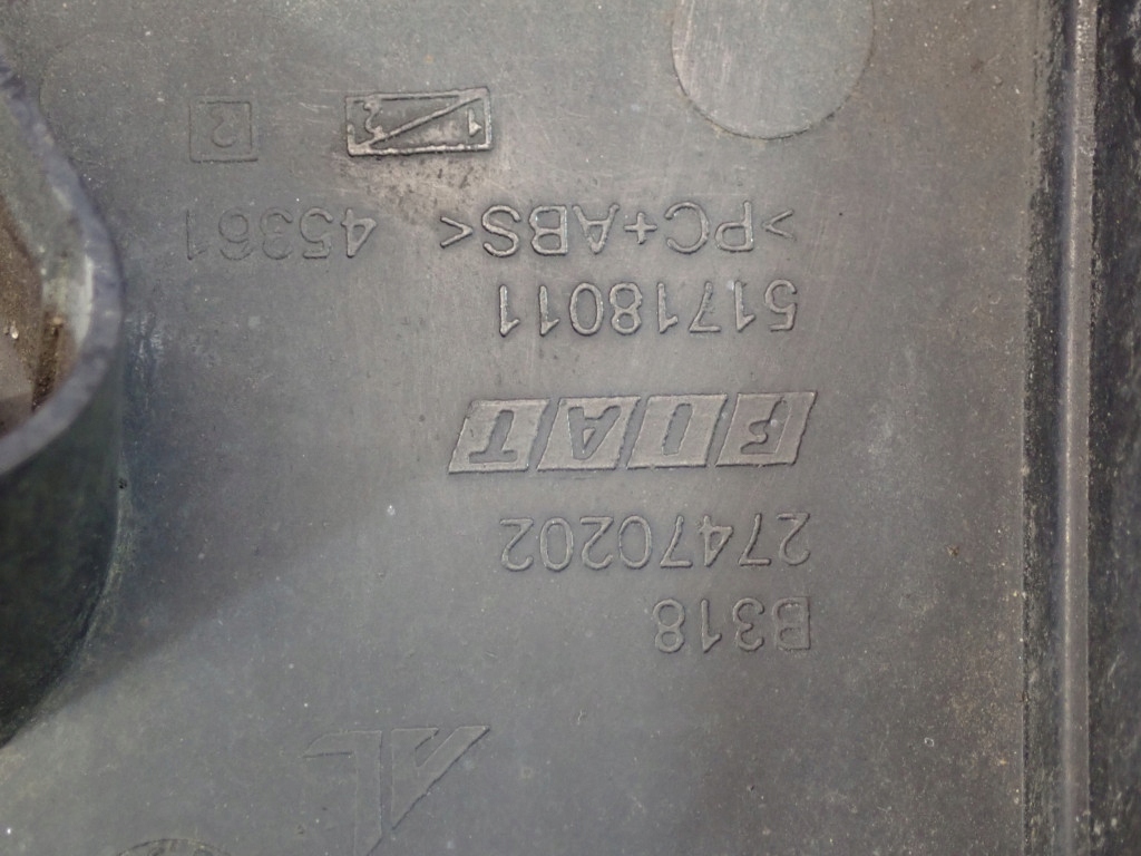 фото №7, Fiat grande punto hb 5d 05-10 лампа свет заднего вида правая 51718011