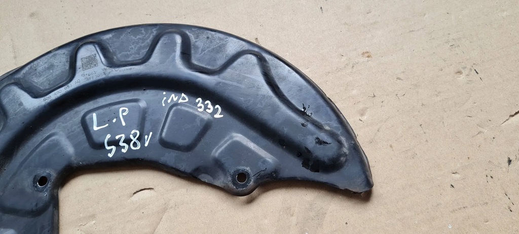 фото №10, S3 8v sedan a3 защита диск тормозной левая перед 2.0 tfsi 5q0400053aq