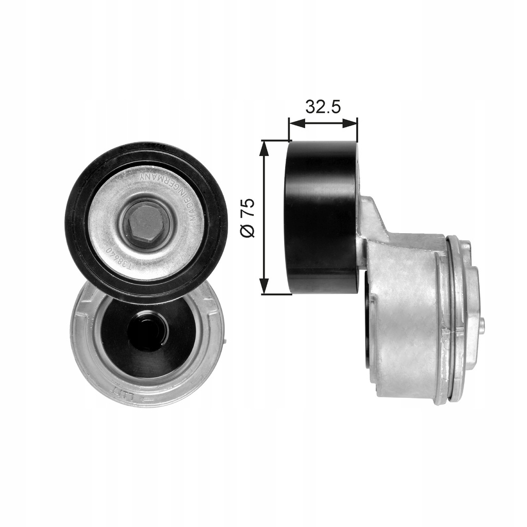 фото №1, Натяжитель ремень поликлиновый mercedes atego atego 2 axor axor 2 citaro 2 c