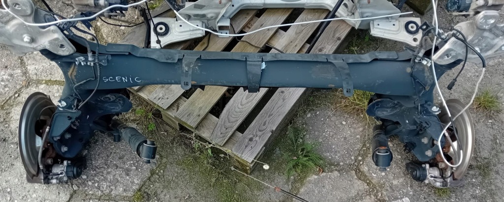 фото №1, Renault scenic iv grand oś задняя ось подвеска задняя задние балка суппорты