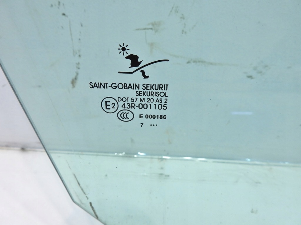 фото №6, Стекло дверь правый перед saab 9-3 ii