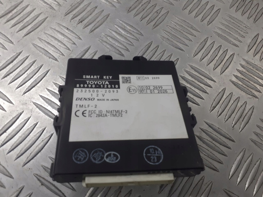 фото №1, Модуль smartkey toyota auris i 1.6 89990-12010
