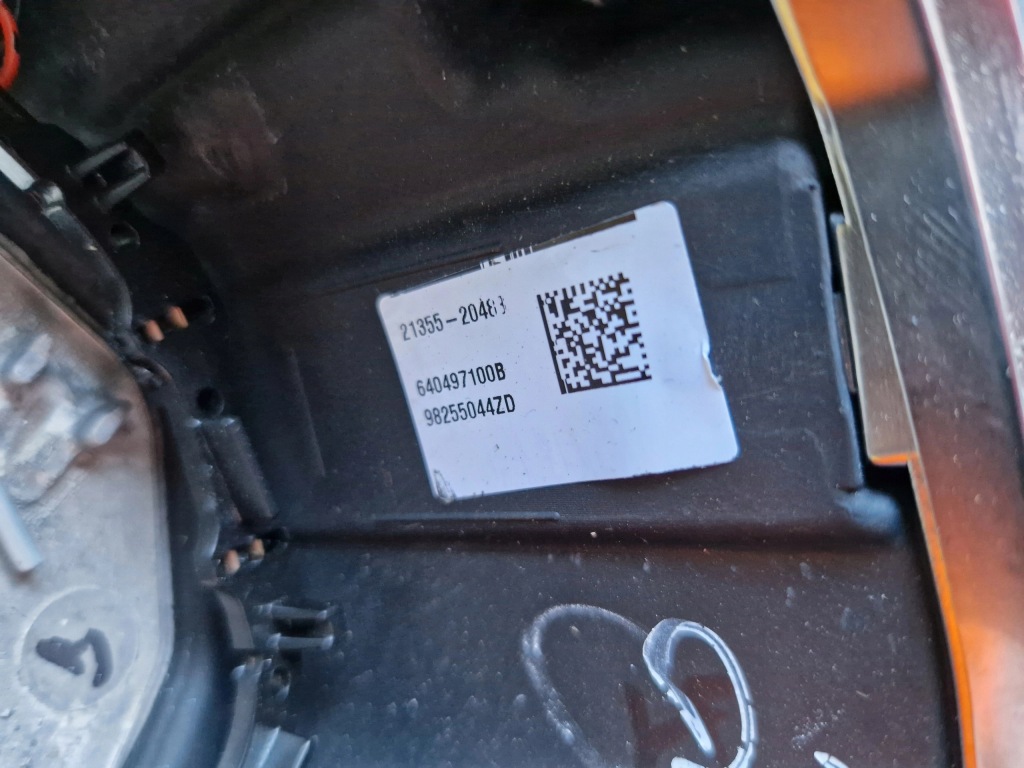 фото №7, Воздуховод кожа мультифункция peugeot 208 ii 2008 ii