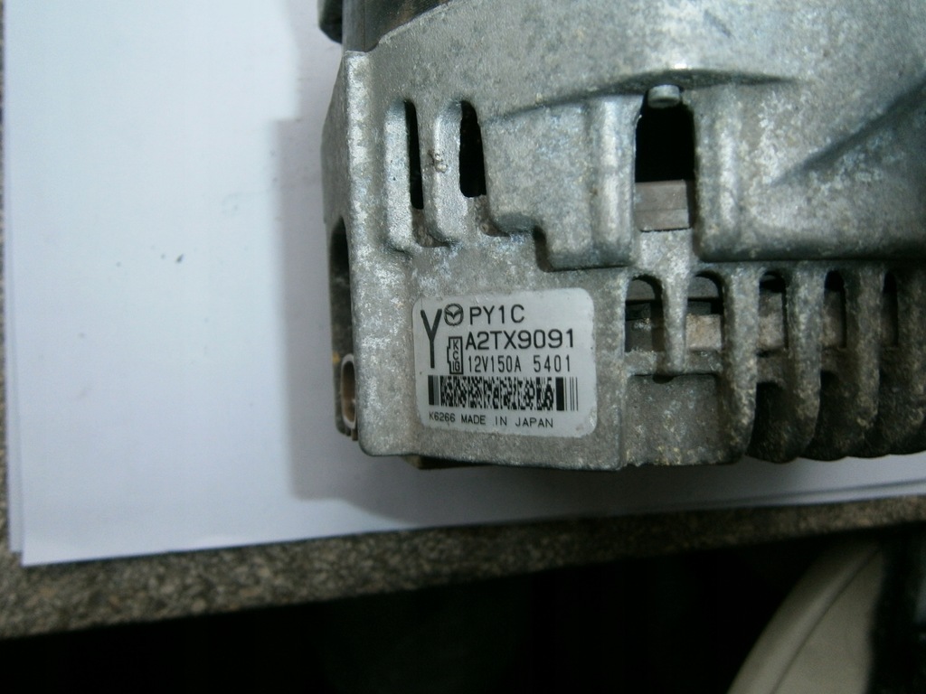 фото №5, Mazda 3 bm 6 gj бензин генератор 150a py1ca2tx9091