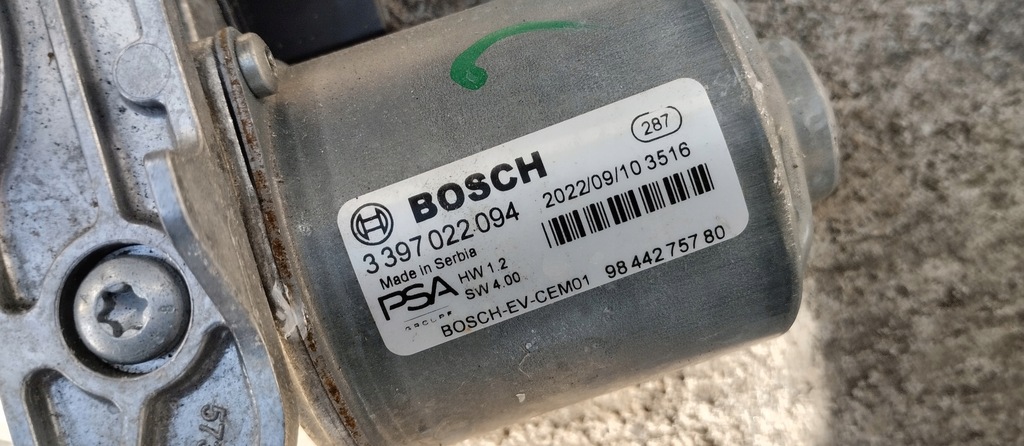 фото №8, Механизм дворник peugeot 308 iii t10 9844275780 , 9835139280