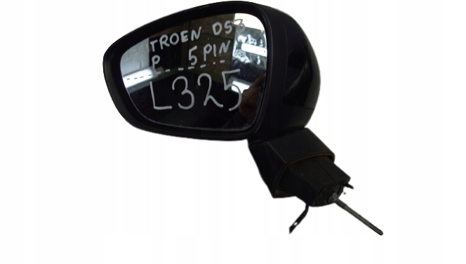фото №1, Дзеркало ліва citroen ds3 5 pin