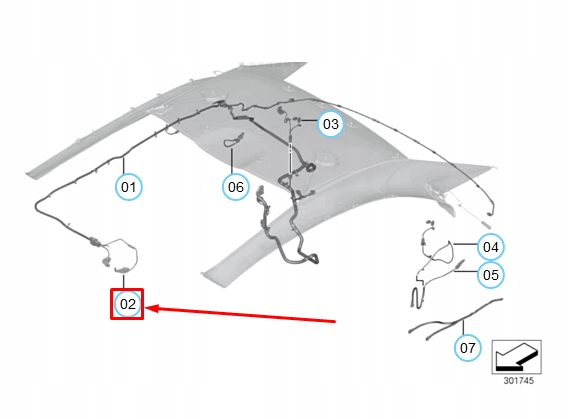 фото №9, Bmw 3 cabrio e93 висувний дах 54377183321 оригінальний
