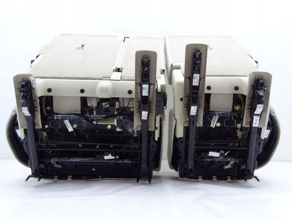 фото №11, Bmw x5 f15 13-18 сидіння комфорт заднє сидіння бежева шкіра europa 7 осіб 265km