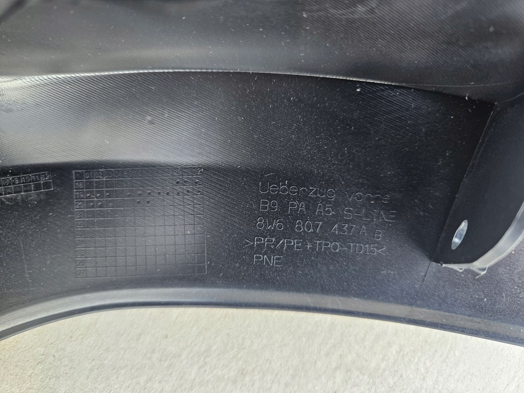 Бампер передній перед audi a5 8w6 lift s-line Доставка