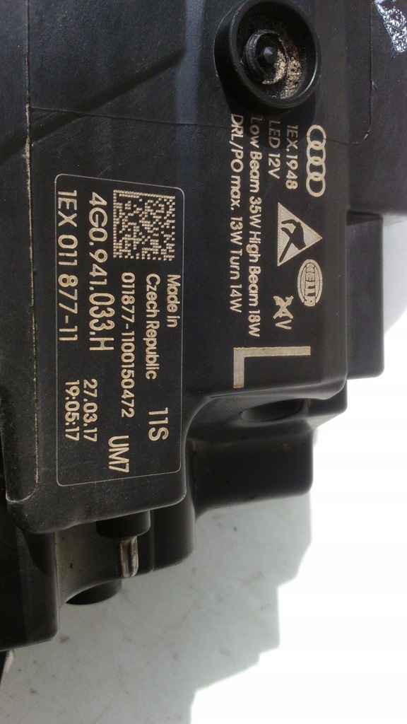 фото №12, Audi a6 c7 lift full led лампа ліва 4g0941033h