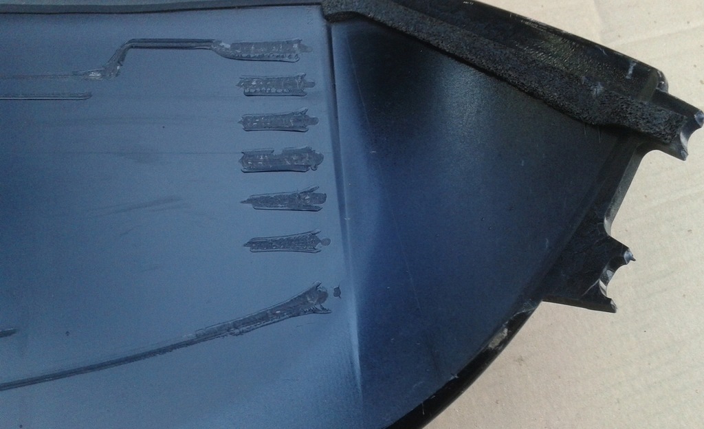 фото №11, Спойлер спойлер крышки чёрный renault captur 1 i 13-19