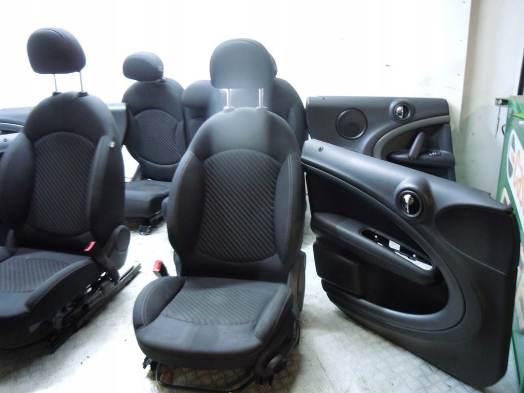 фото №8, Сиденье сиденья заднее сиденье обшивки mini r60 countryman kpl