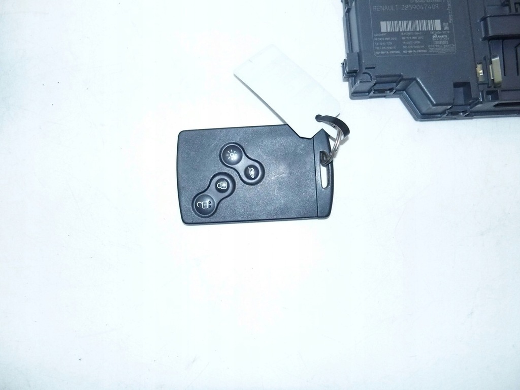 фото №6, Renault clio iv набор стартовый замок зажигания бортовой компьютер