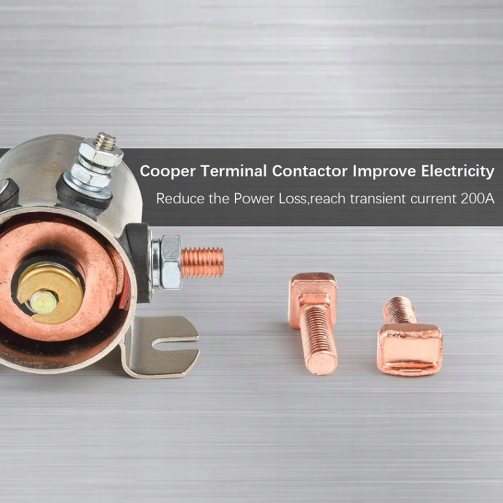 фото №8, Реле wciągarki універсальні dla atv utv 200a 12v