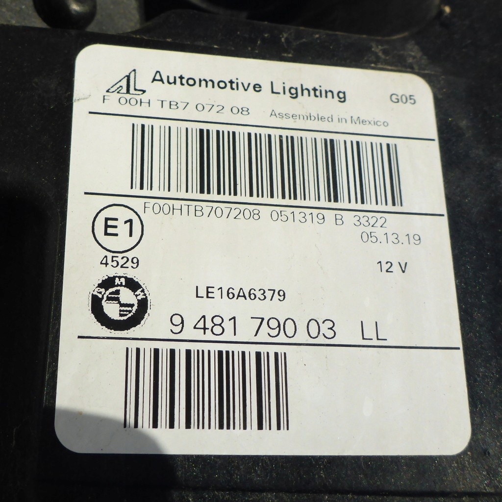 фото №11, Bmw x5 фара правый le16a6379