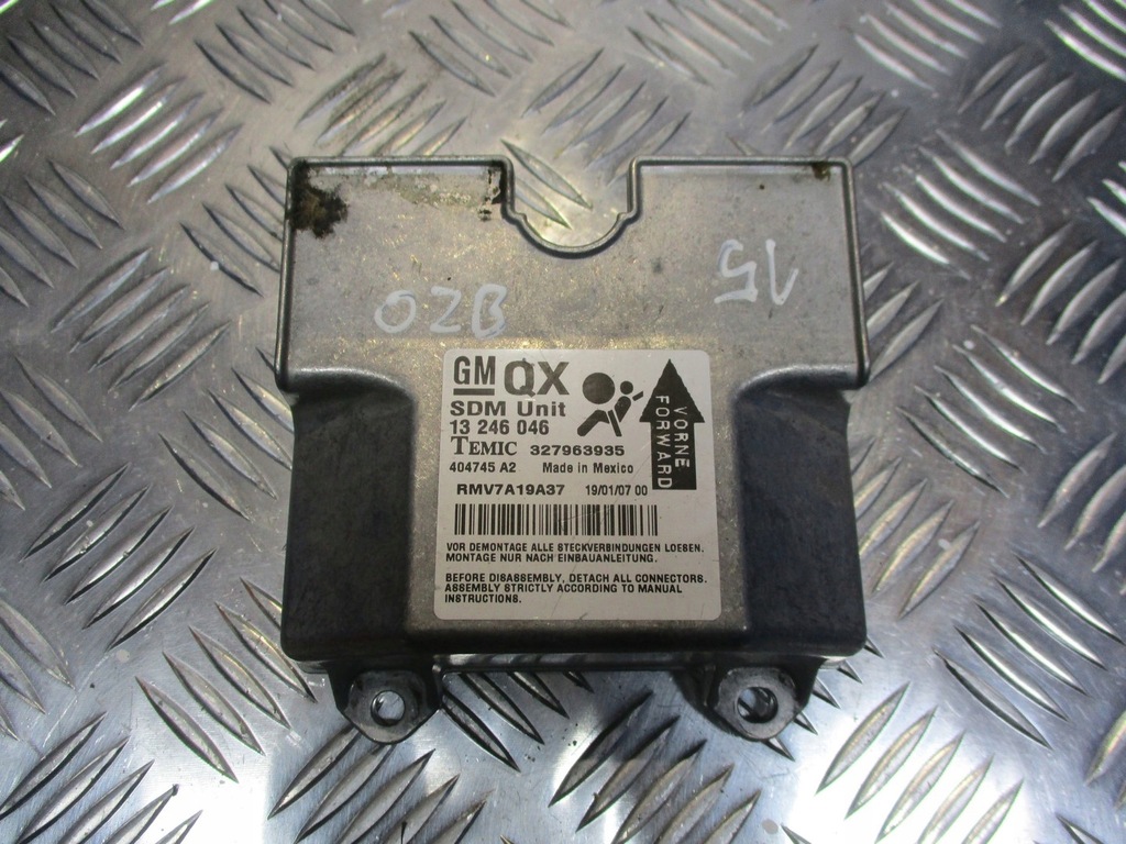 фото №1, Модуль подушка безопасности opel zafira b 13246046