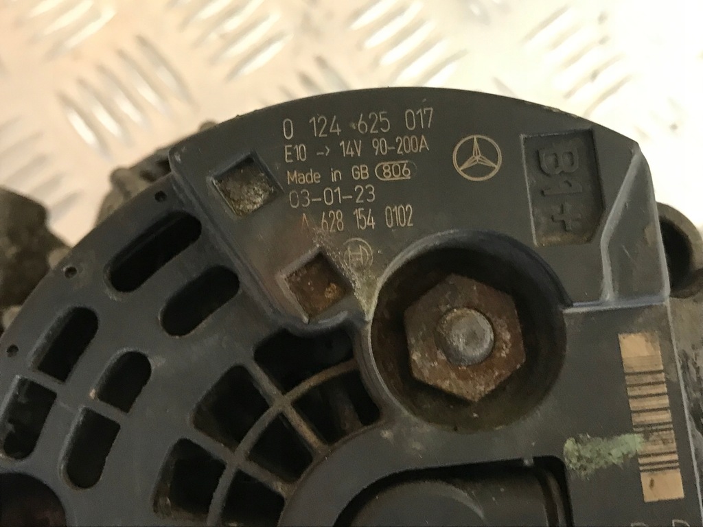 фото №5, Генератор mercedes w211 4.0 cdi оригинальный номер 6281540102