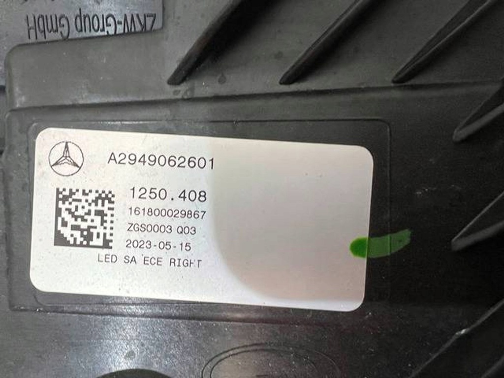 фото №10, Mercedes eqe a294 w294 full led лампа передняя правая eu a2949062601