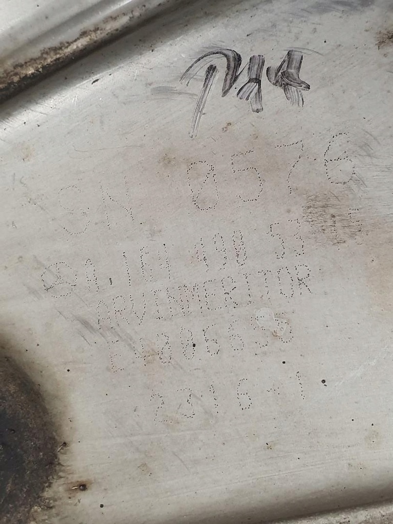 фото №5, Гаситель конечный выхлоп левый mercedes gl x164