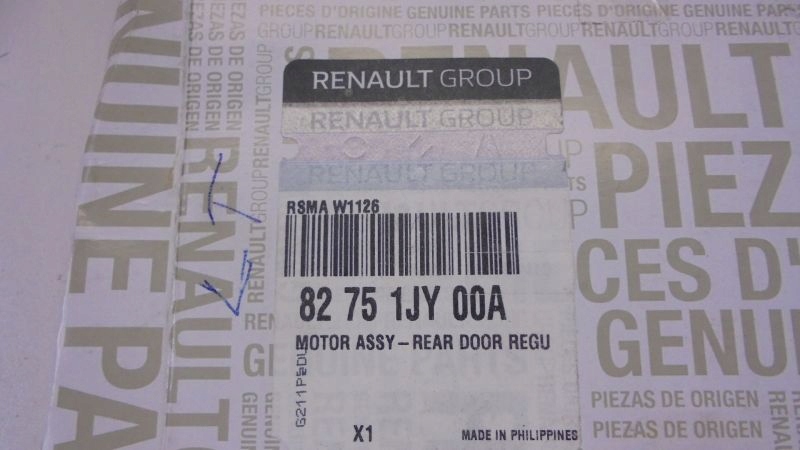 фото №7, Koleos i двигатель моторчик подъемника стекло левый задняя oryg