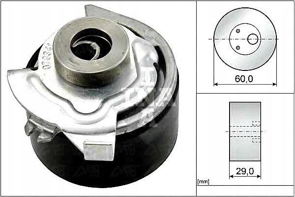 фото №2, Ролик натяжная ремень распределительного вала ford maverick mazd