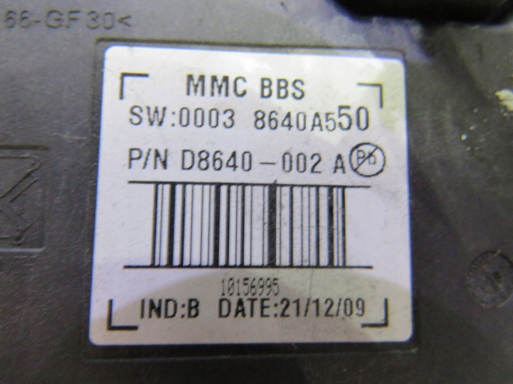 фото №3, Сирена сигналізація alarm mitsubishi asx 8640a550