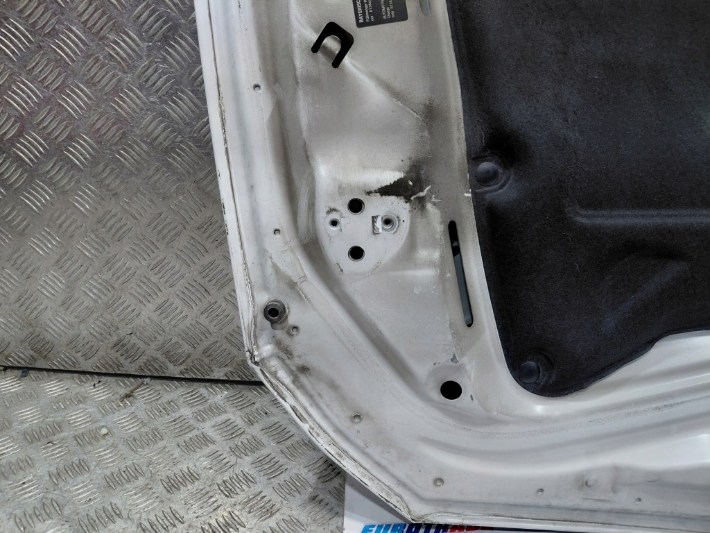 Bmw 5 f10 f11 капот крышка двигателя белый alpin weiss 3 300 Доставка