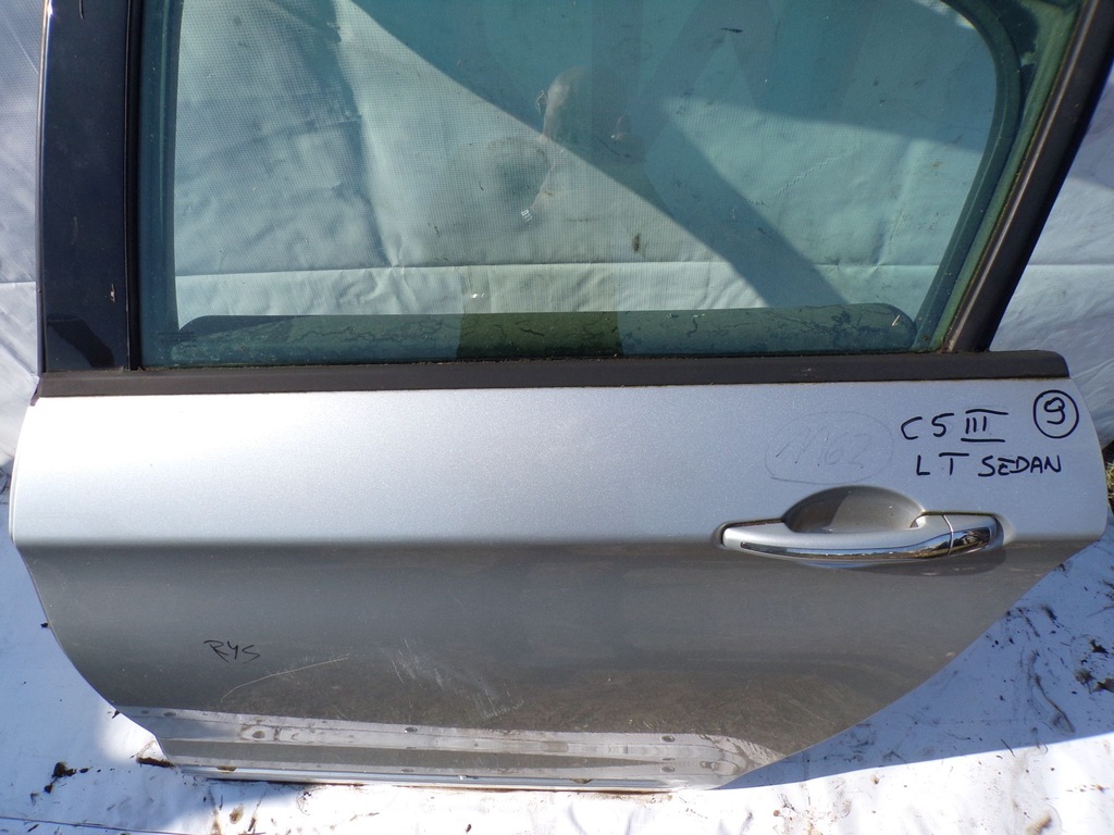 фото №3, Двері лівий задня citroen c5 iii sedan