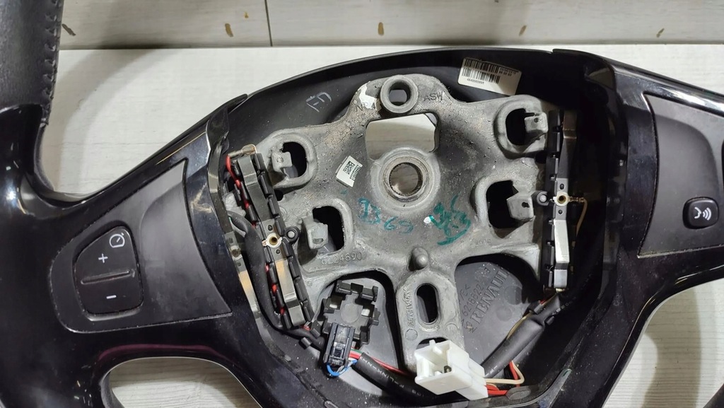 фото №6, Renault captur 2015 руль кожа