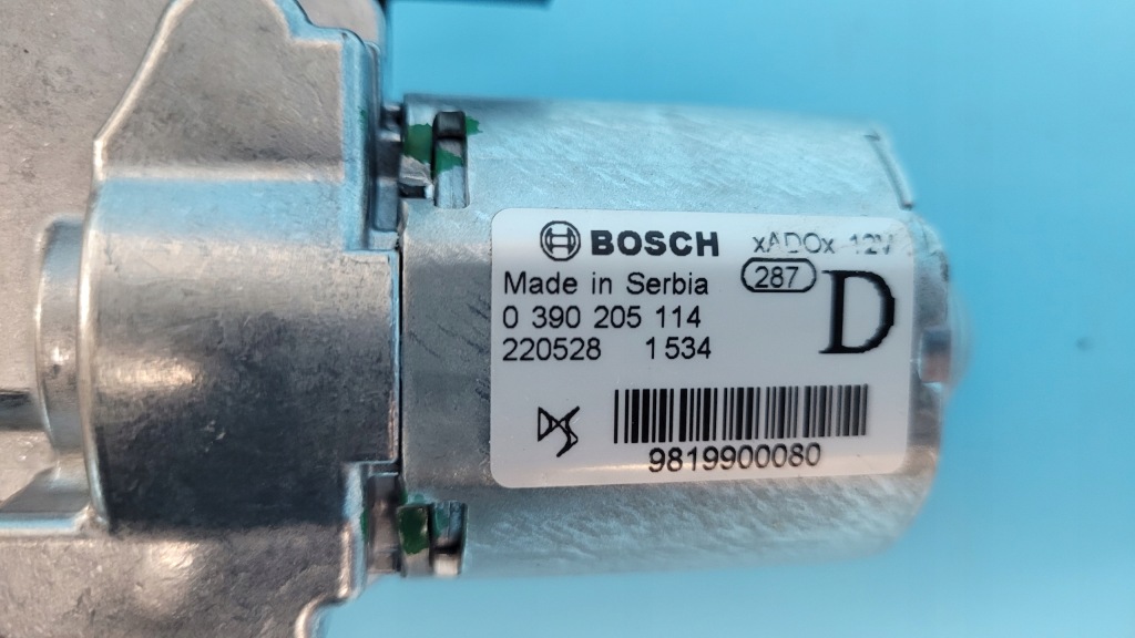 фото №12, Peugeot 508 ii 22r моторчик дворники задняя 9819900080