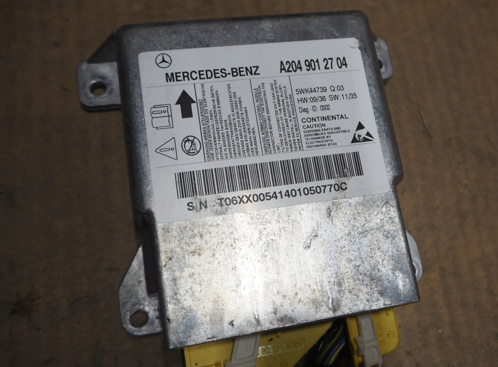 Купить Приборная панель приборная air bag mercedes c-klasa w204