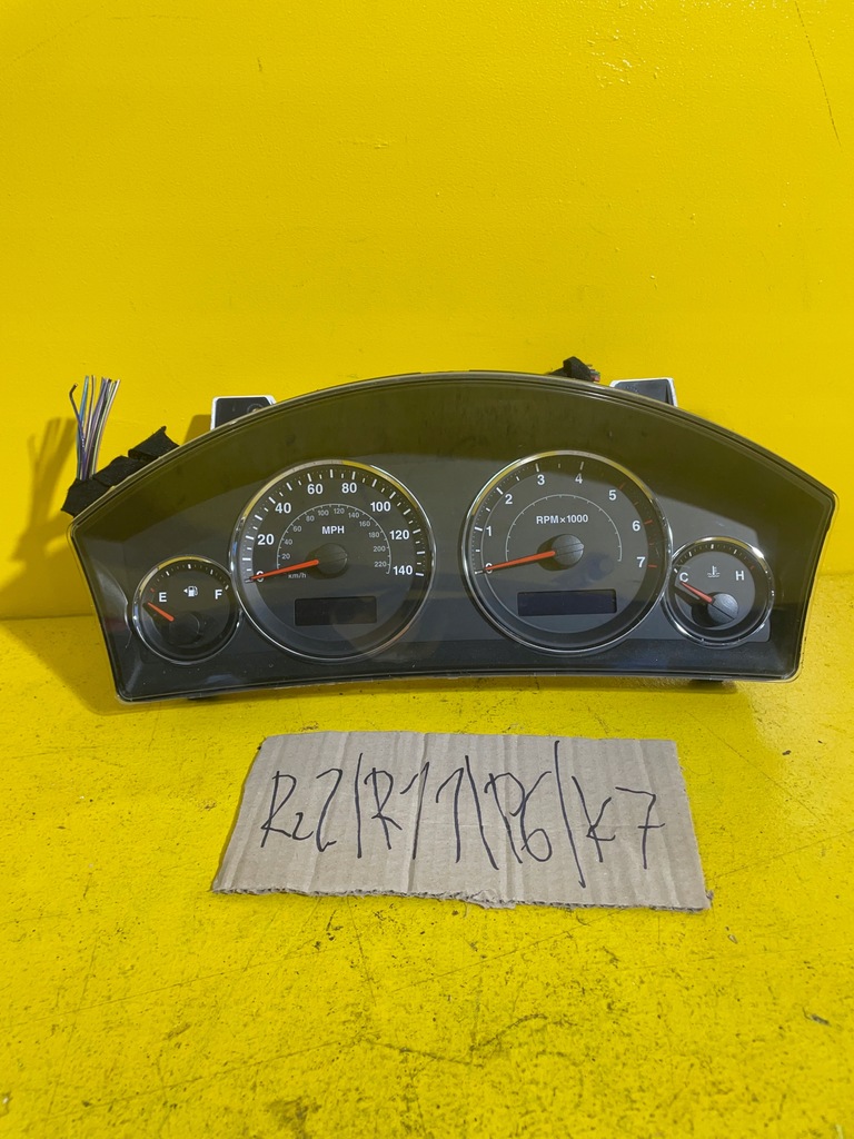 фото №8, Jeep grand cherokee overland iii счетчик приборы 58994e