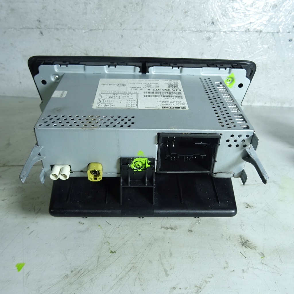 фото №3, Skoda rapid радіо 5ja035872a