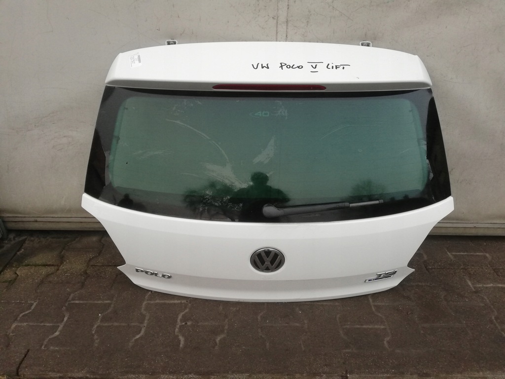 фото №1, 6r6827025c кришка багажника bagażnika/klapa багажника vw polo v