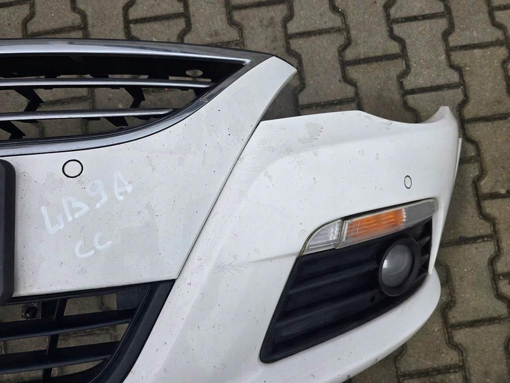 фото №7, Бампер перед решётка радиатора vw passat cc 08-12 lb9a pdc датчики парковки комплект