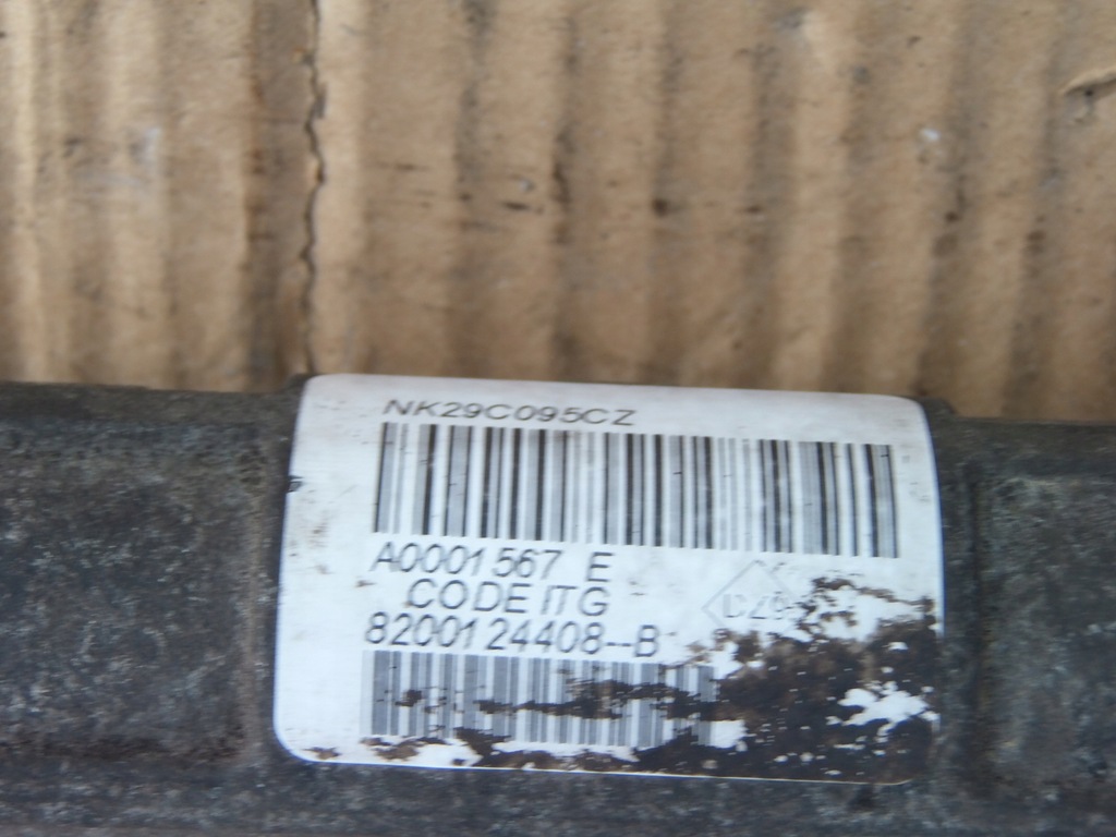 фото №4, Рейка рульова трансмісія 8200124408b 1.5 dci renault clio iii 3 eur