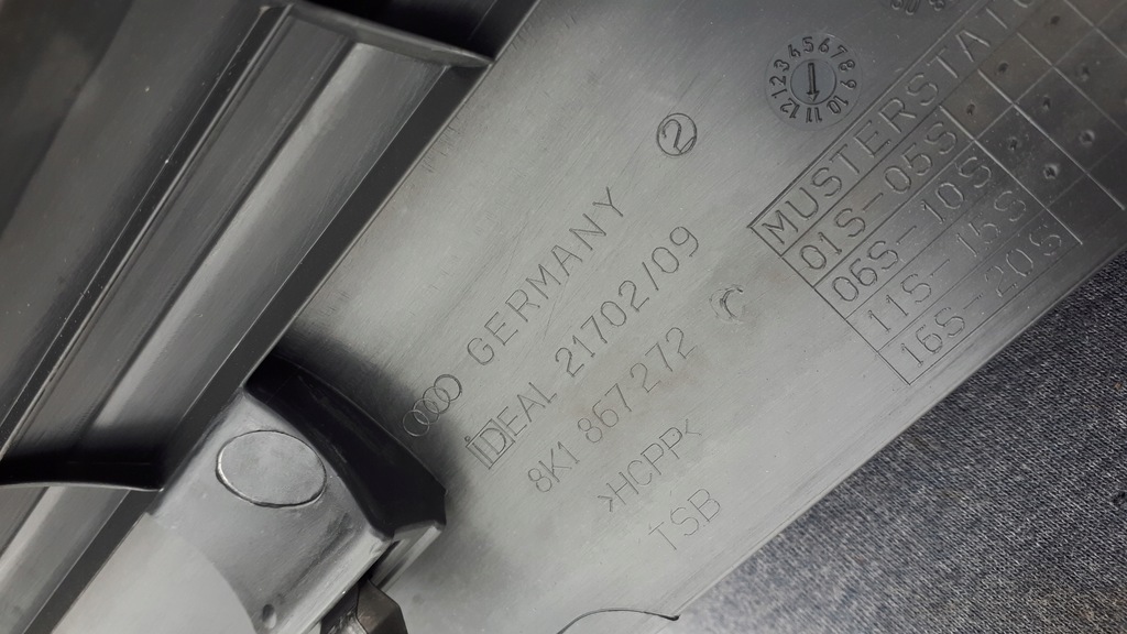 фото №9, S4 b8 a4 захист обшивка стійка права правий перед